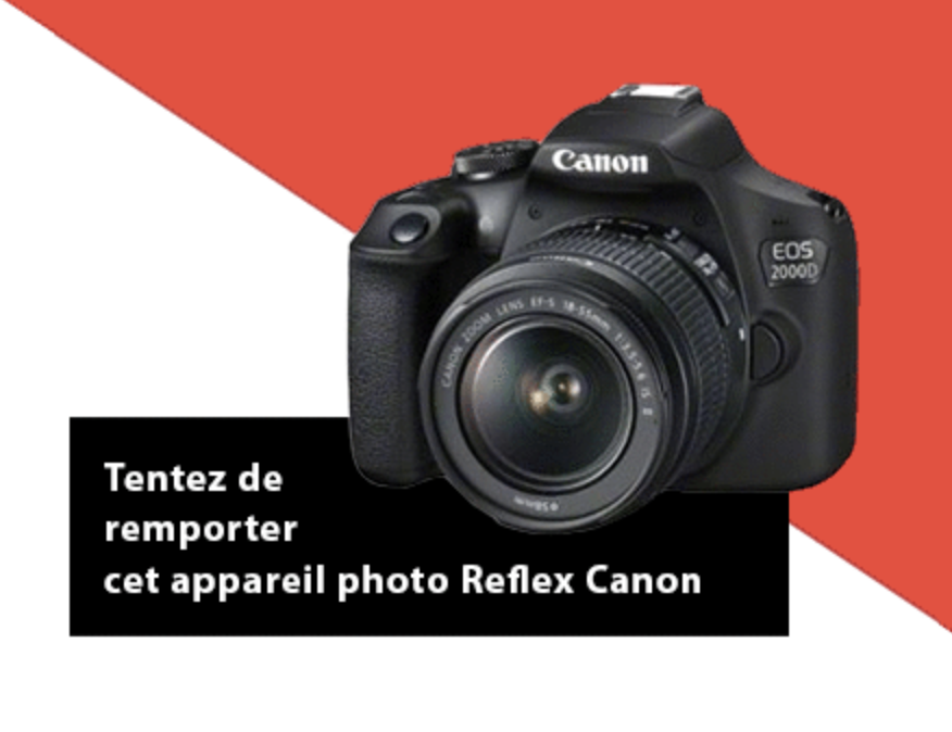 Illustration — 1 appareil photo Reflex Canon