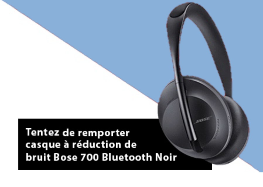 Illustration — 1 casque à réduction de bruit Bose