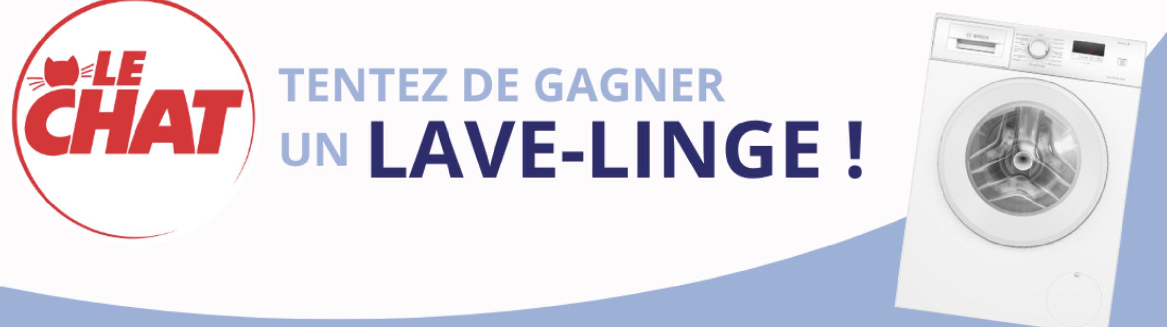 Illustration — Tentez de gagner 1 lave-linge Bosh